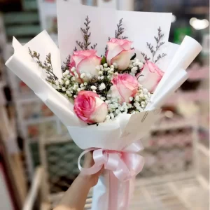 ดอกกุหลาบ 5 ดอก