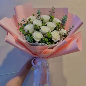 ดอกกุหลาบ 9 ดอก