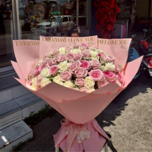 ดอกกุหลาบ 60 ดอก